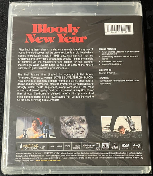 BLOODY NEW YEAR (1986) BLU RAY