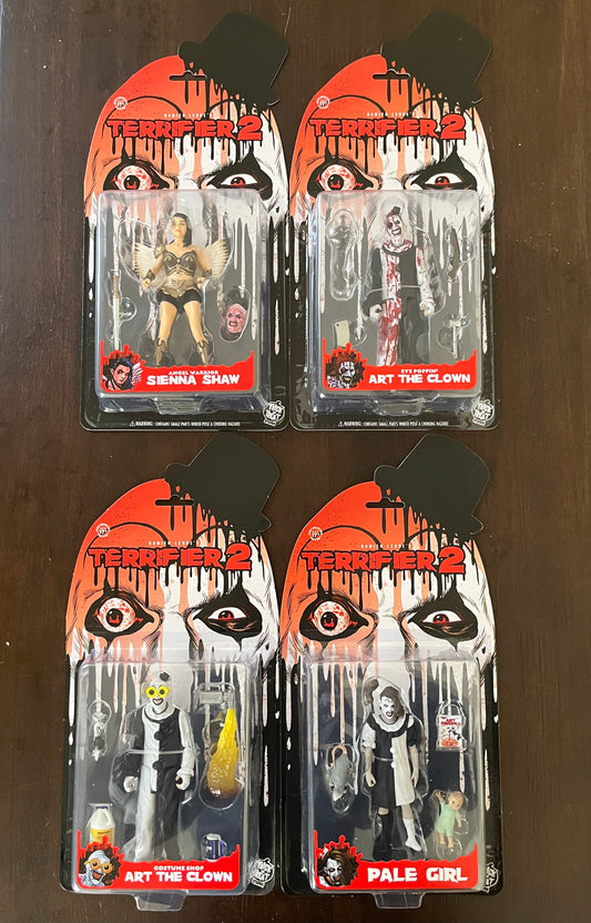 TERRIFIER 2 5” Action Figure Set of 4 Figures
