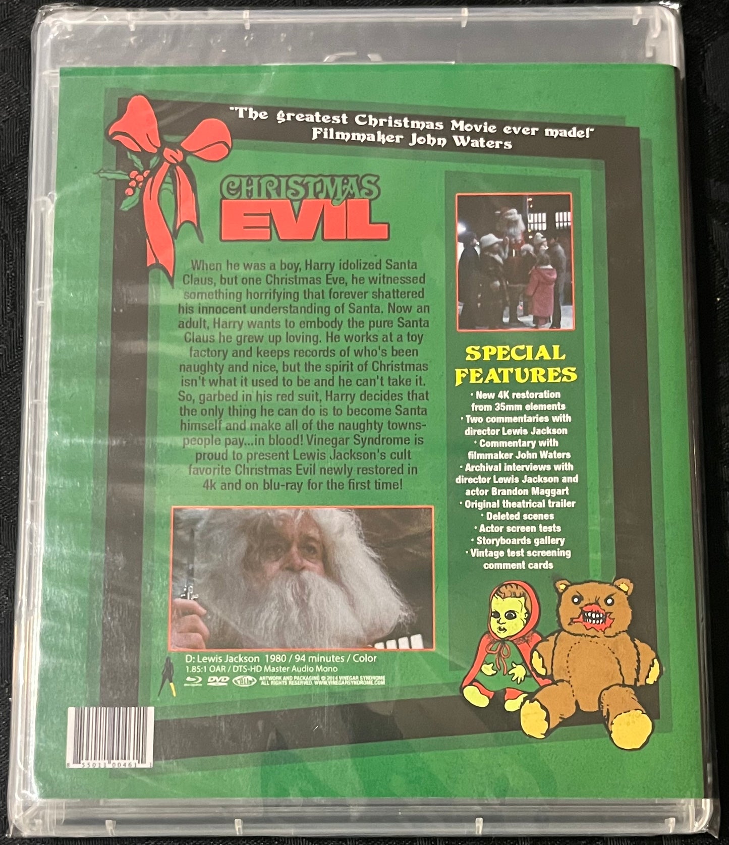 CHRISTMAS EVIL (1980) BLU RAY