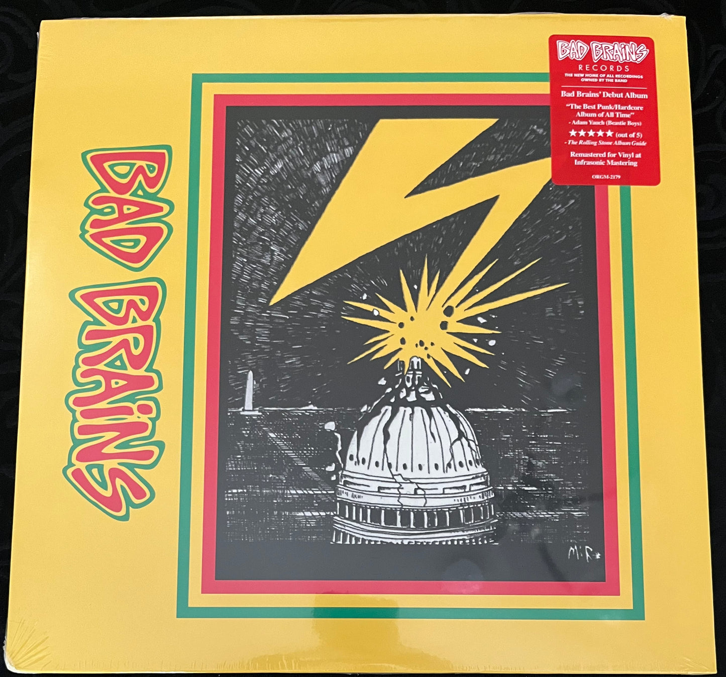 BAD BRAINS Self Titled LP NEW REISSUE