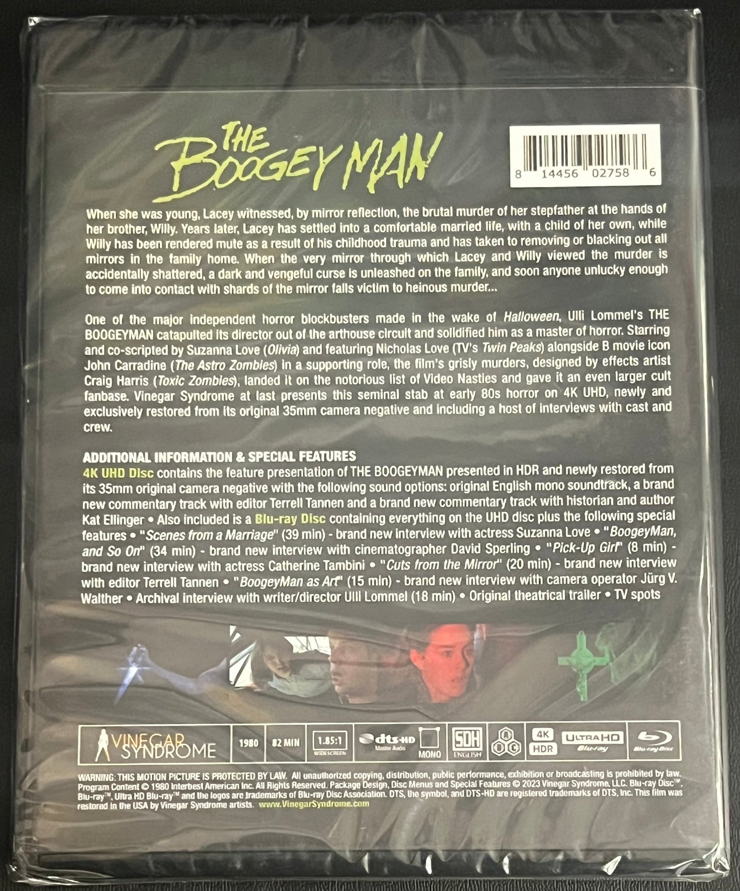 THE BOOGEY MAN (1980) 4K UHD NEW