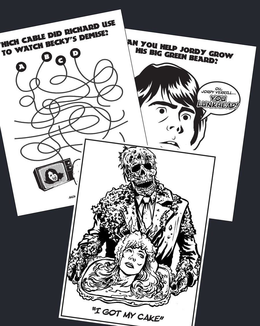 CREEPSHOW Coloring / Activity book