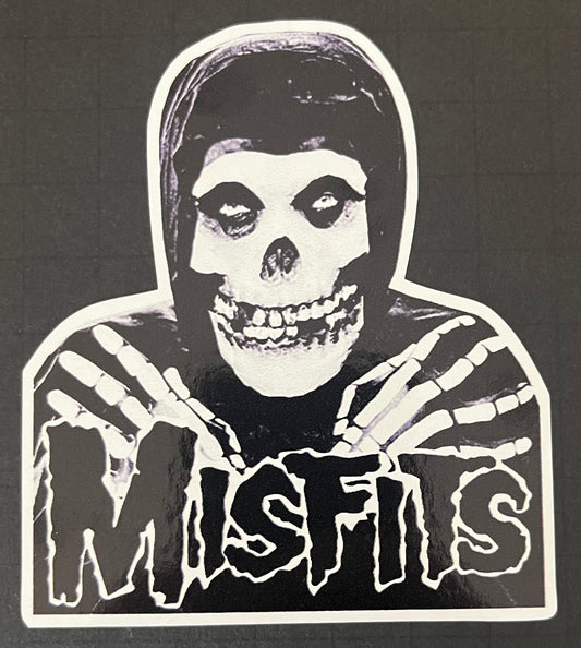 Misfits Crimson Ghost 3" X 4" Vinyl Decal