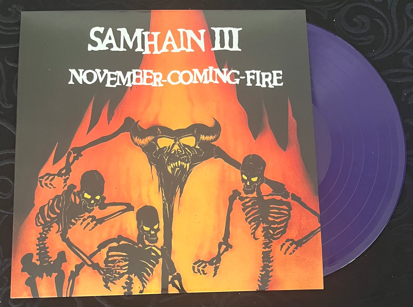 SAMHAIN November Coming Fire LP NEW REISSUE Colored Vinyl