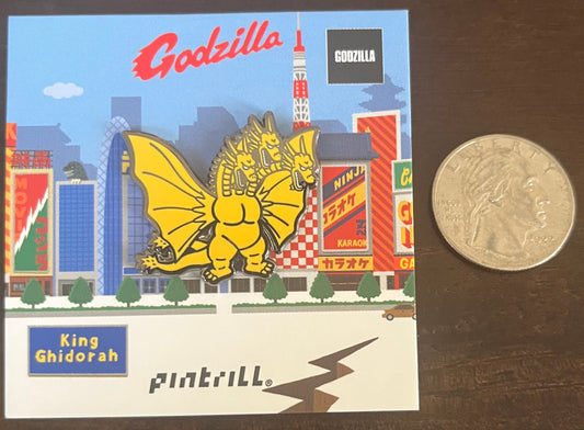 King Ghidorah ENAMEL PIN