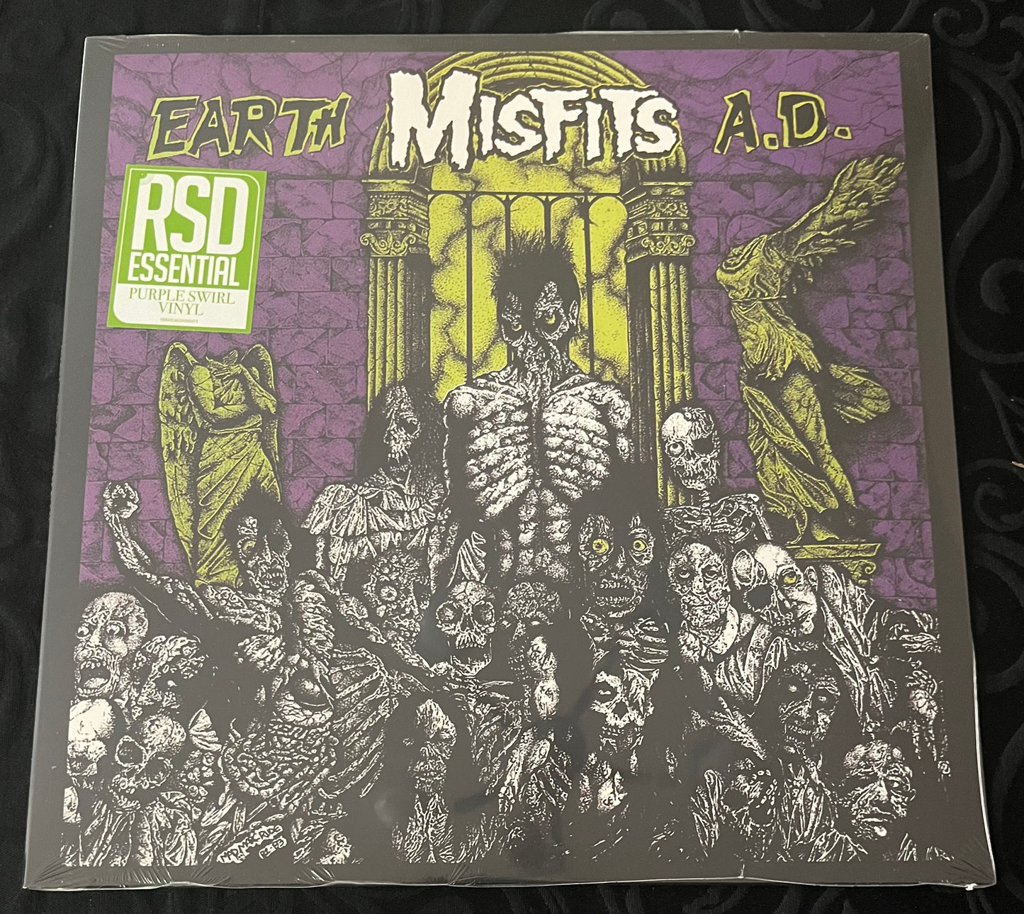 MISFITS Earth A.D. LP Reissue Limited Purple Swirl Vinyl