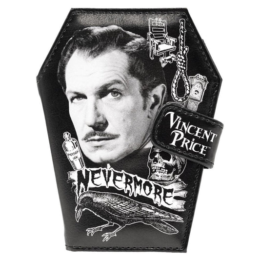 Vincent Price Coffin Wallet Nevermore