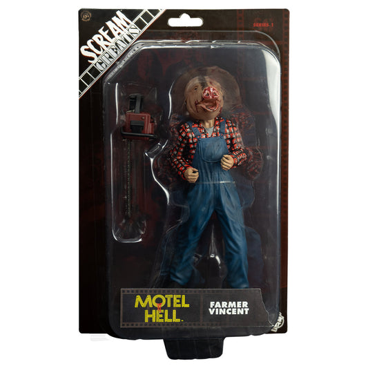 Scream Greats 8” Motel Hell FARMER VINCENT Action Figure