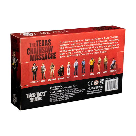 TEXAS CHAINSAW MASSACRE Miniatures Set (for use with board game)