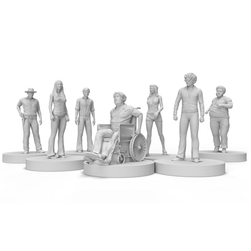 TEXAS CHAINSAW MASSACRE Miniatures Set (for use with board game)