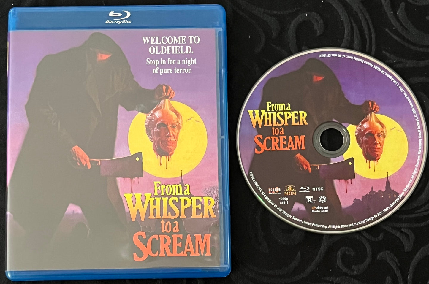 FROM A WHISPER TO A SCREAM (1987) BLU RAY USED RARE