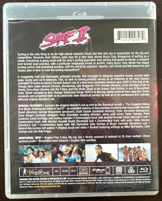 SURF II (1983) BLU RAY USED