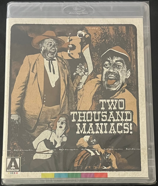 TWO THOUSAND MANIACS! (1964) BLU RAY NEW