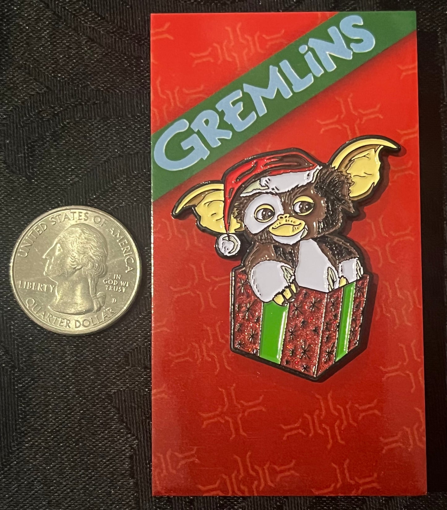 Gremlins HOLIDAY GIZMO Enamel Pin NEW