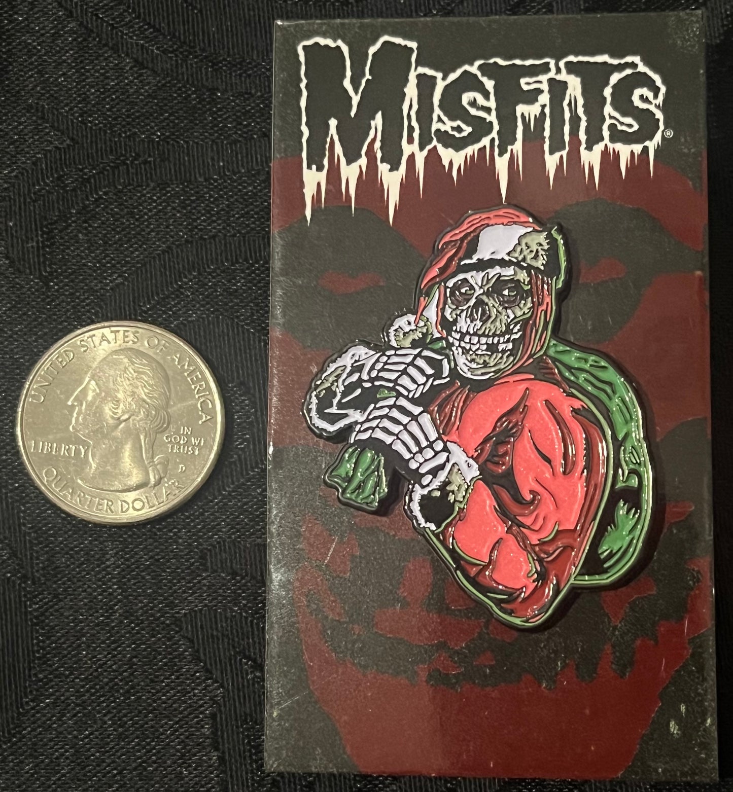 Misfits HOLIDAY FIEND Enamel Pin NEW