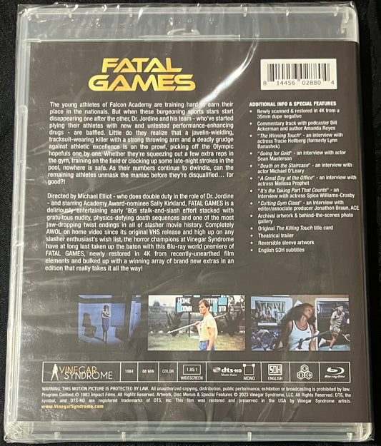 FATAL GAMES (1984) BLU RAY