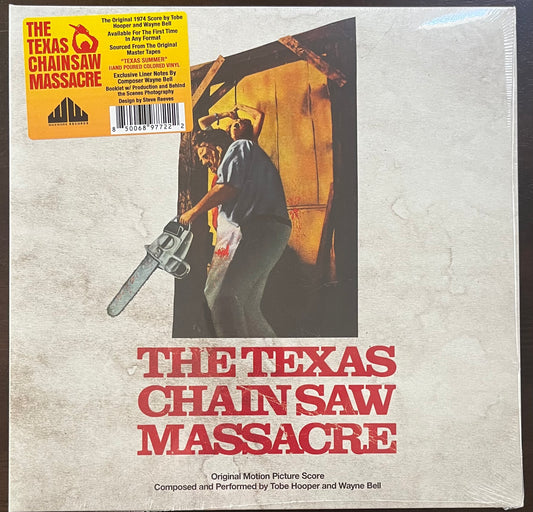 THE TEXAS CHAINSAW MASSACRE Original Motion Picture Score LP LIMITED COLOR VINYL