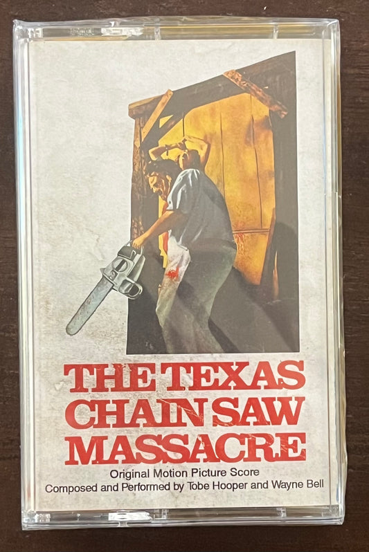 THE TEXAS CHAINSAW MASSACRE Original Motion Picture Score CASSETTE TAPE