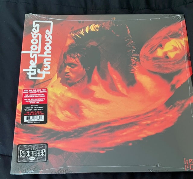 THE STOOGES Funhouse LP NEW Reissue Indie Store Exclusive Red / Black Split Vinyl