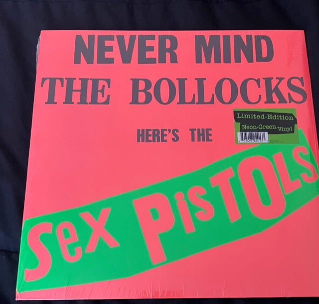 SEX PISTOLS Never Mind The Bullocks LP NEW Reissue Indie Store Exclusive Neon Green Vinyl