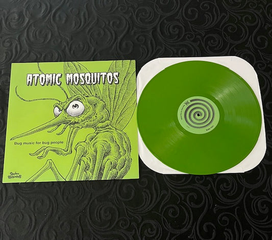 ATOMIC MOSQUITOS Bug Music For Bug people LP Limited Green Vinyl