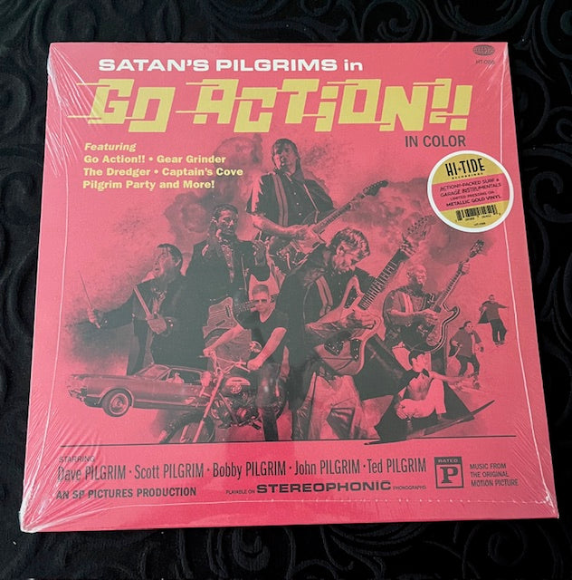 SATAN'S PILGRIMS Go Action LP Limited metallic Gold Vinyl