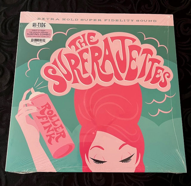 THE SURFRAJETTES Roller Fink LP Limited Candy Floss Color Vinyl