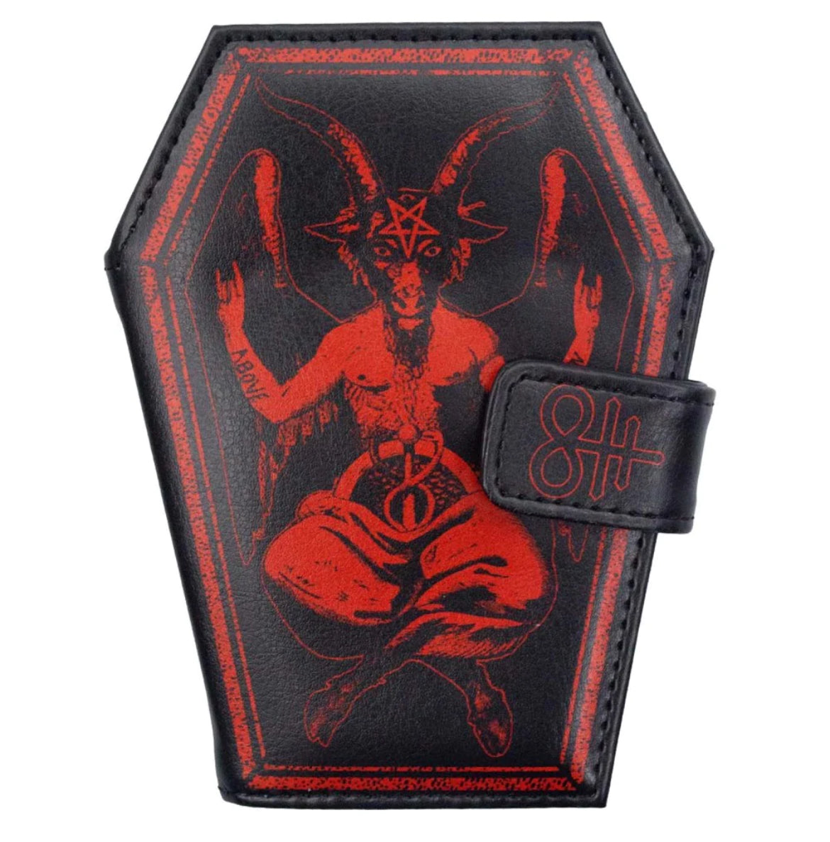 Baphomet Coffin Wallet