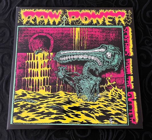 RAW POWER Screams From The Gutter LP reissue