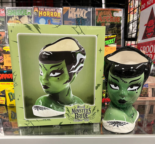 MONSTER BRIDE Portrait Ceramic Vase