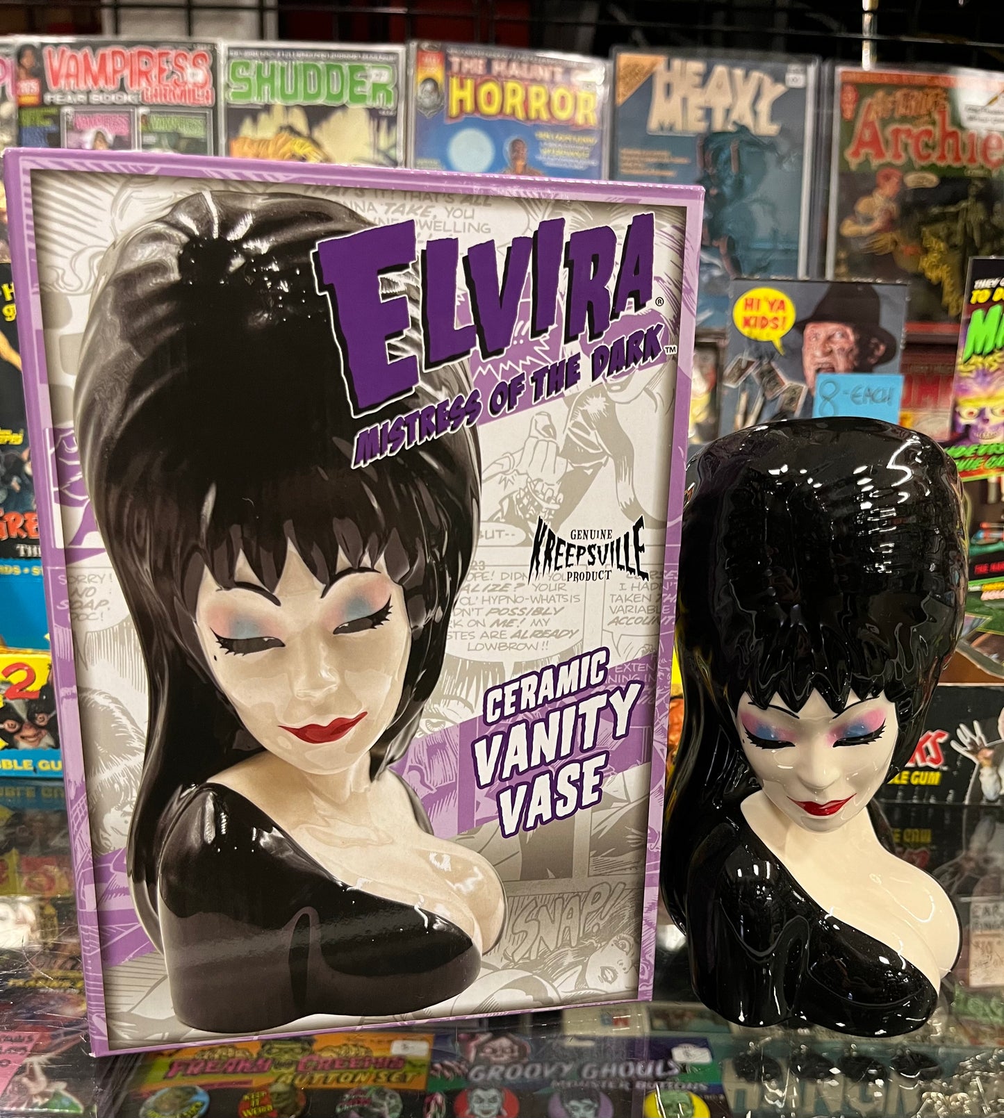 ELVIRA Portrait Ceramic Vase