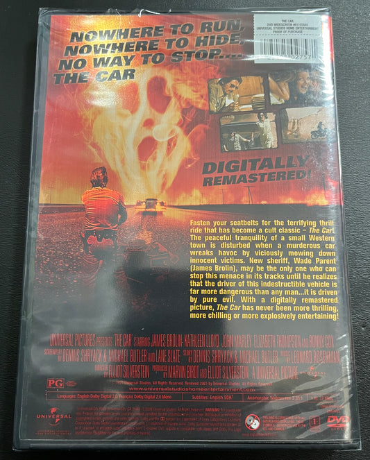 THE CAR (1977) DVD NEW