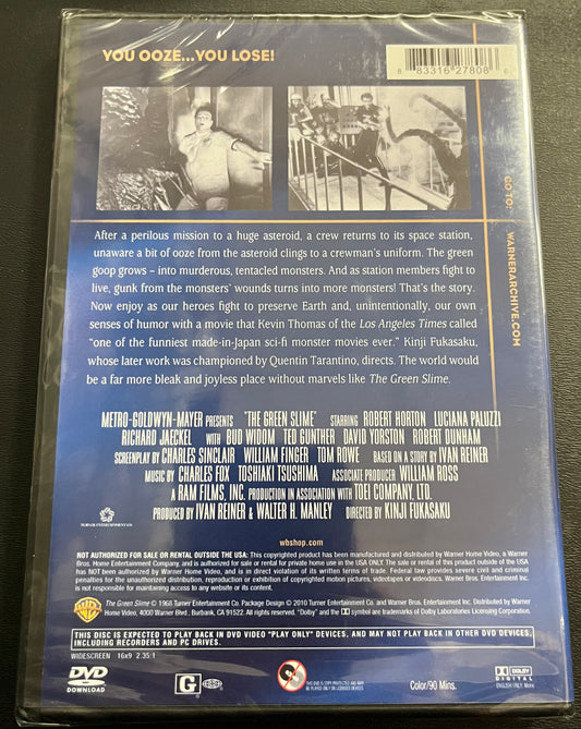 THE GREEN SLIME (1968) DVD NEW