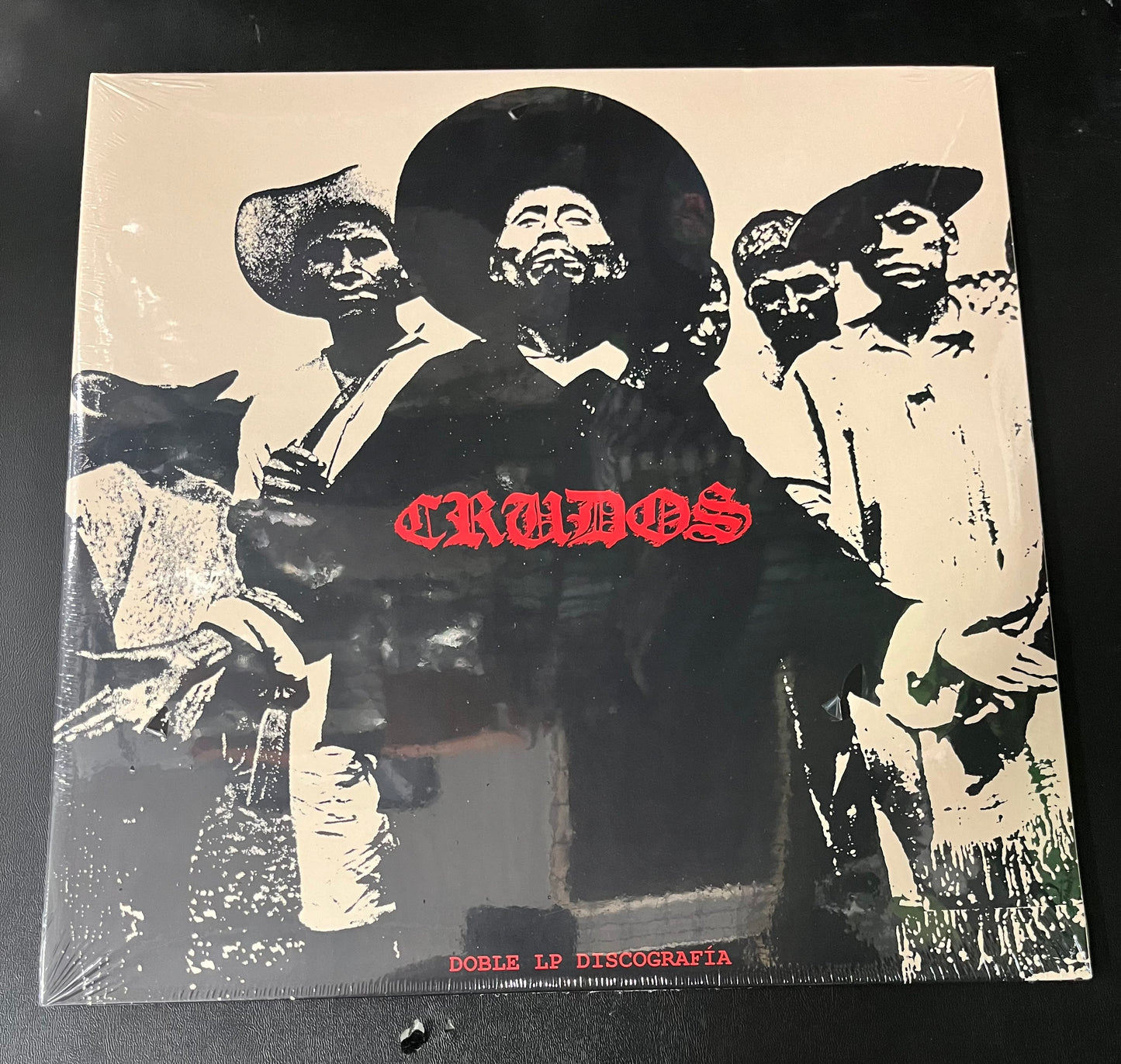 LOS CRUDOS Doble LP Discografia LP NEW