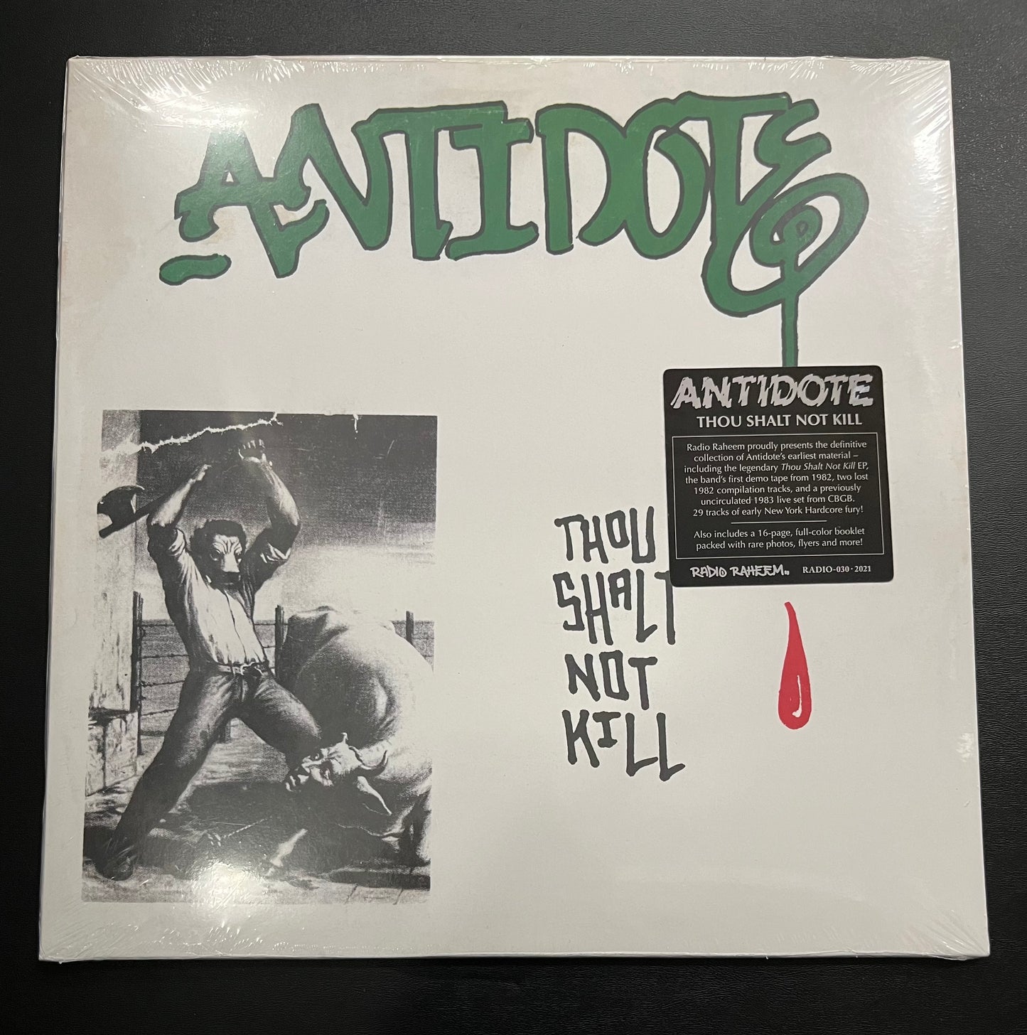 ANTIDOTE Thou Shalt Not Kill LP NEW