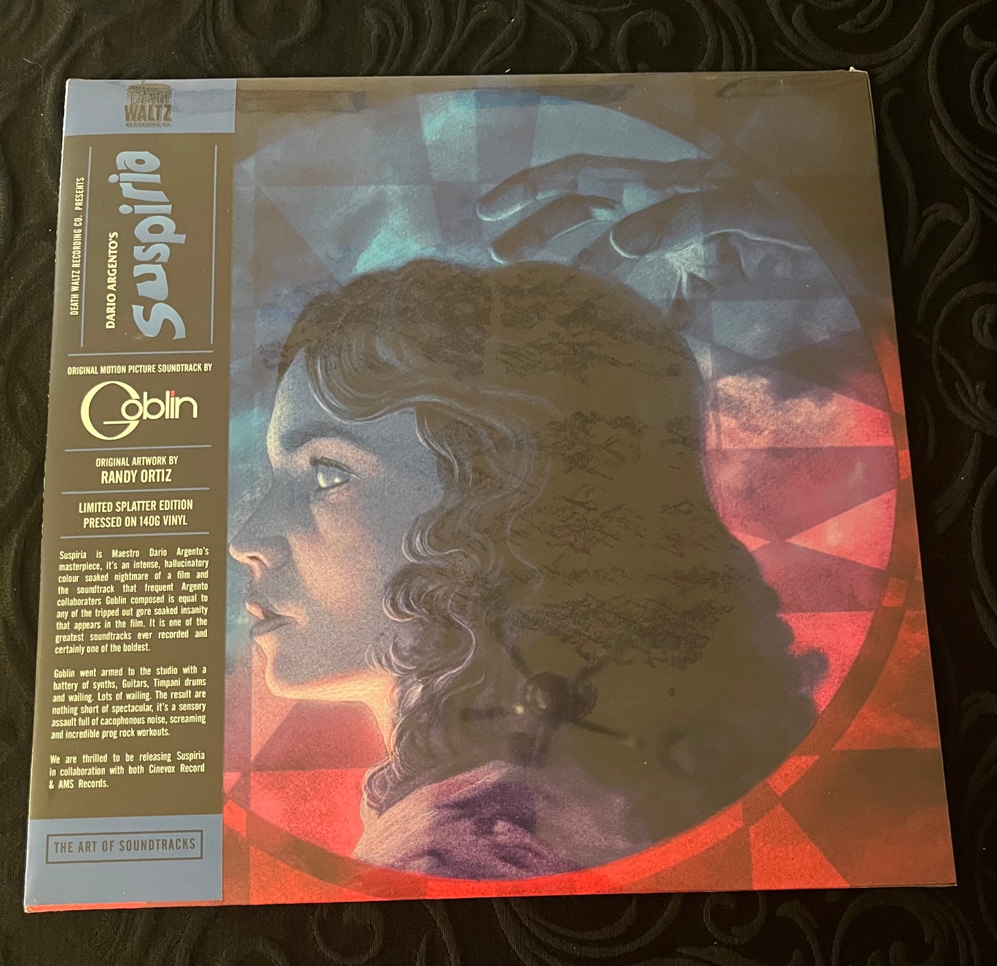 SUSPIRIA (1977) Soundtrack COLOR VINYL LP NEW REISSUE