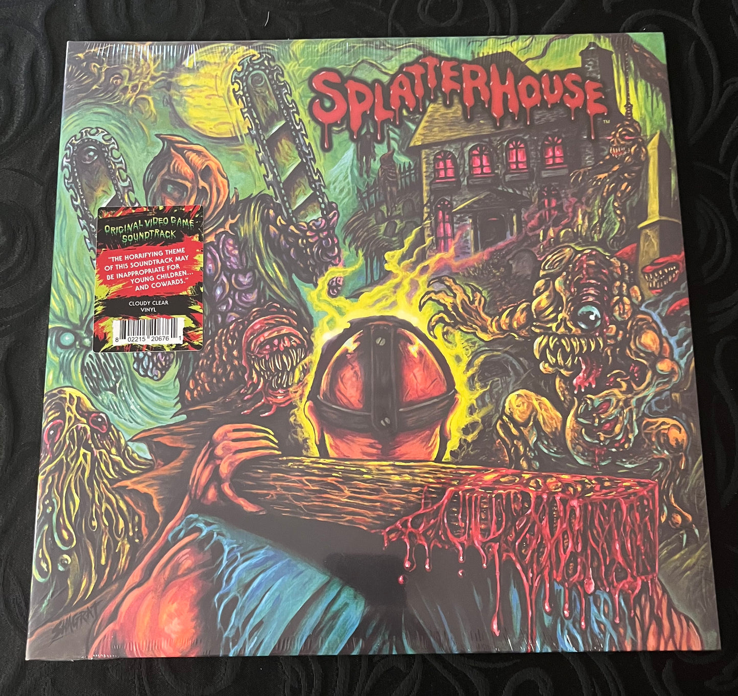 SPLATTERHOUSE Soundtrack COLOR VINYL LP Cloudy Clear LITA Exclusive