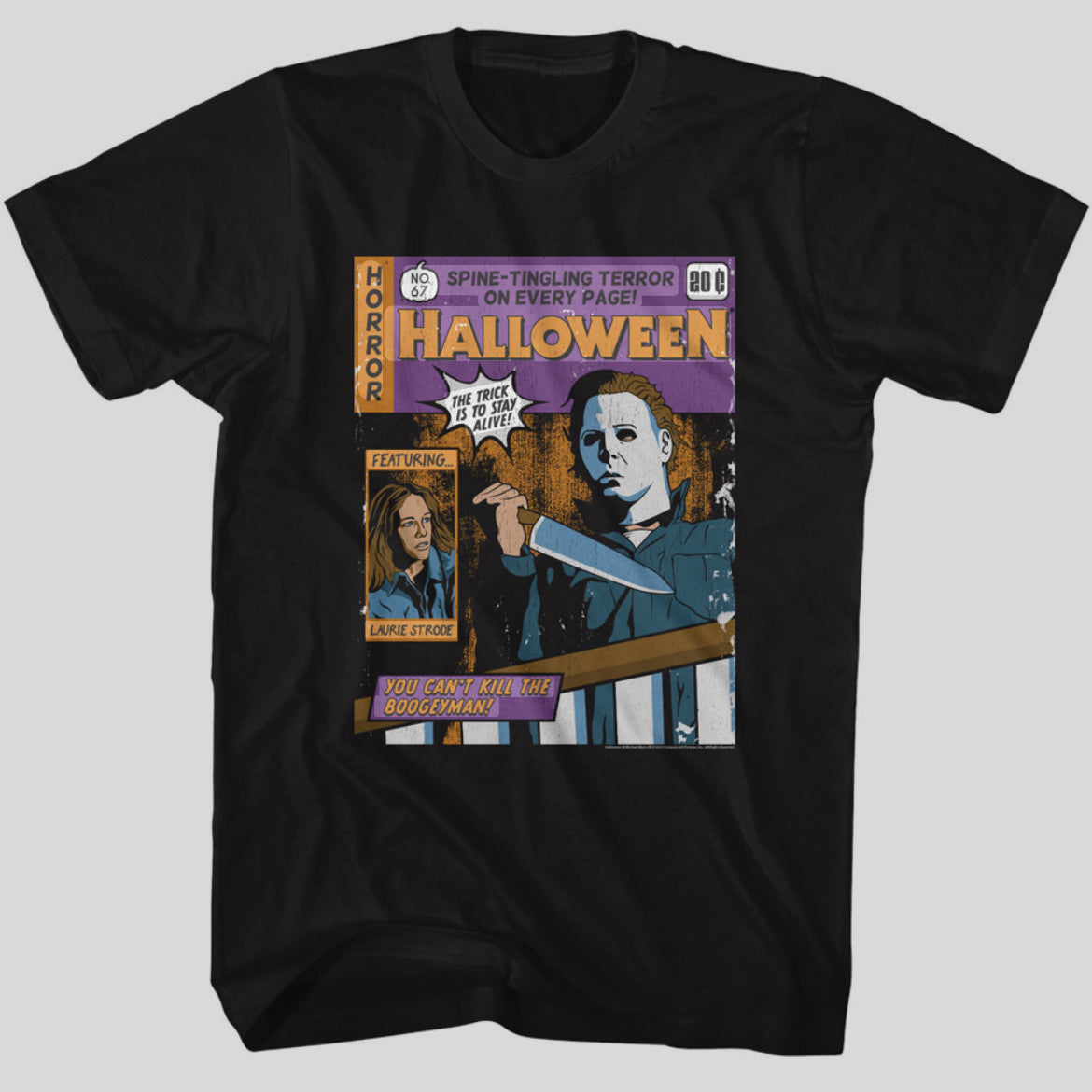 HALLOWEEN 1978 COMIC Short Sleeve T Shirt