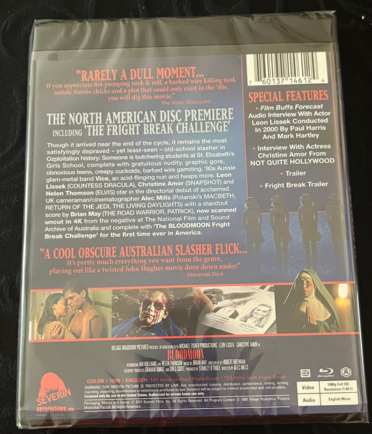 BLOODMOON (1989) BLU RAY NEW