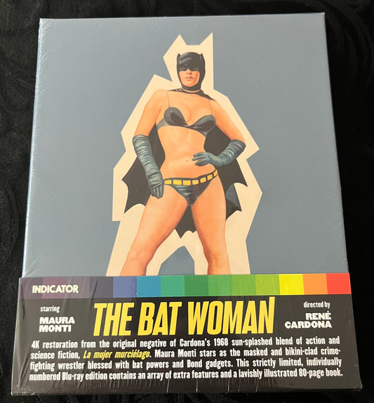 THE BAT WOMAN (1968) BLU RAY Box Set Limited / Numbered