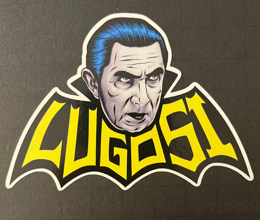 LUGOSI 3" X 4" Vinyl Decal