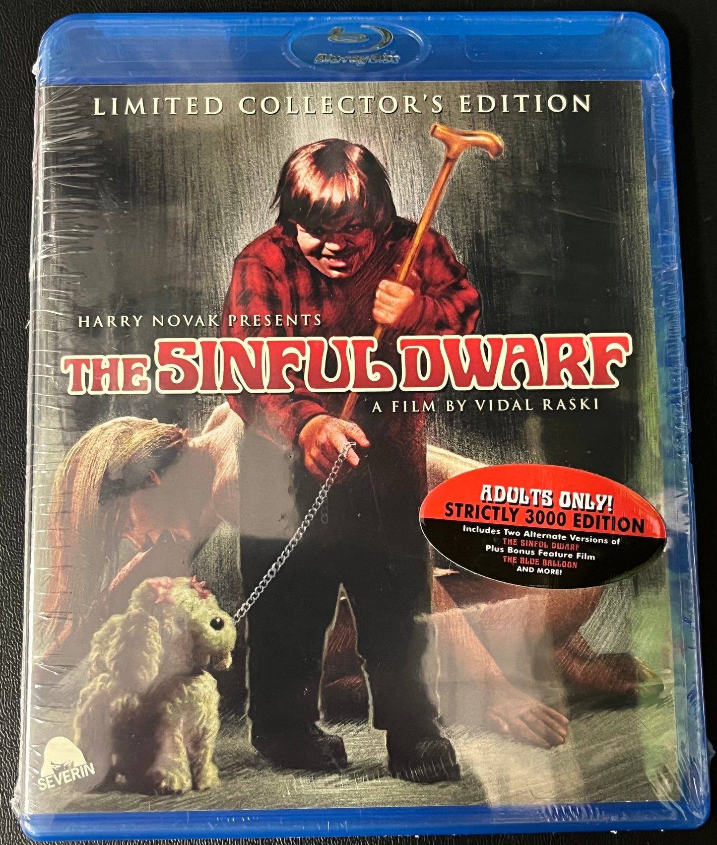 THE SINFUL DWARF (1974) BLU RAY NEW