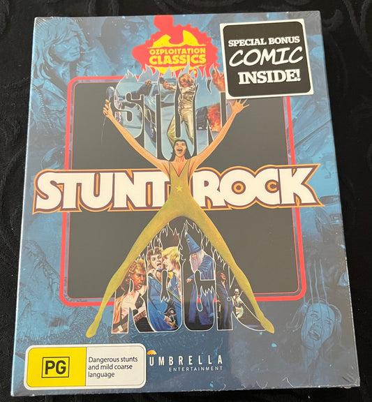 STUNT ROCK (1978) BLU RAY NEW IMPORT
