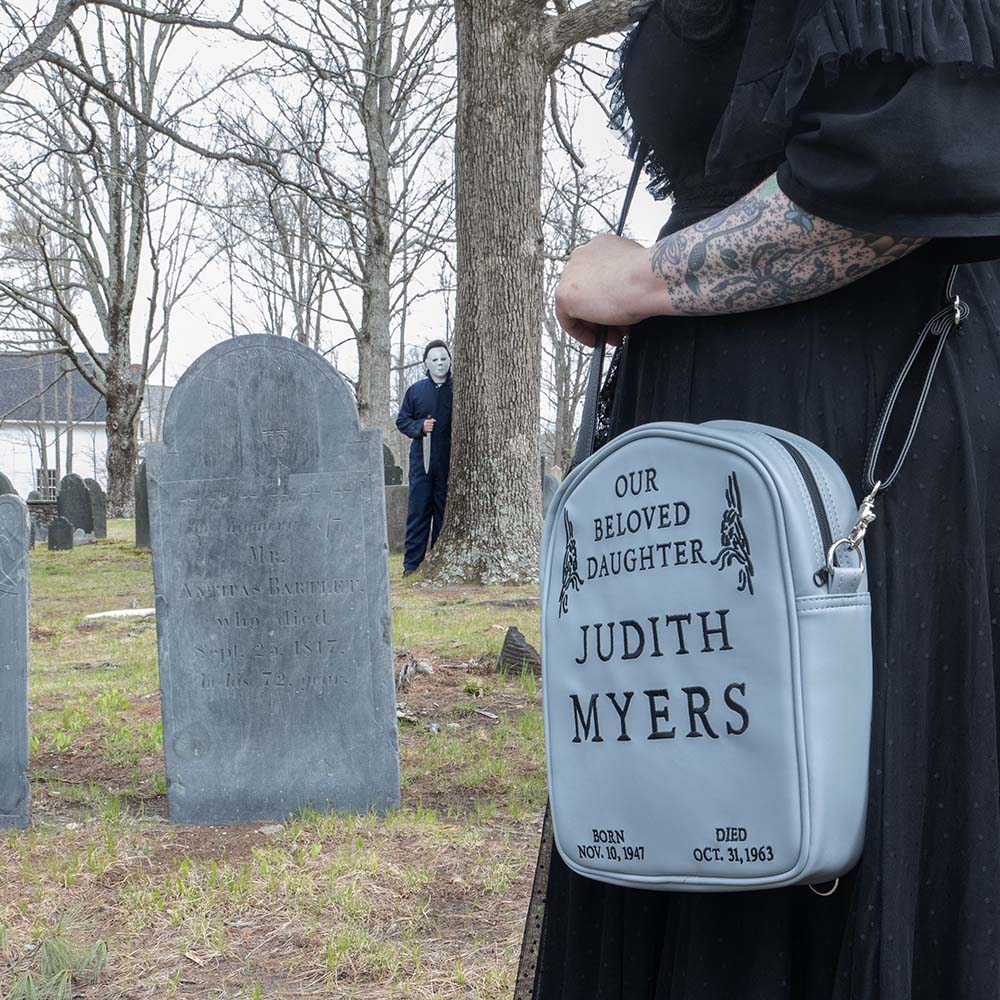 Halloween JUDITH MYERS TOMBSTONE Bag / Backpack