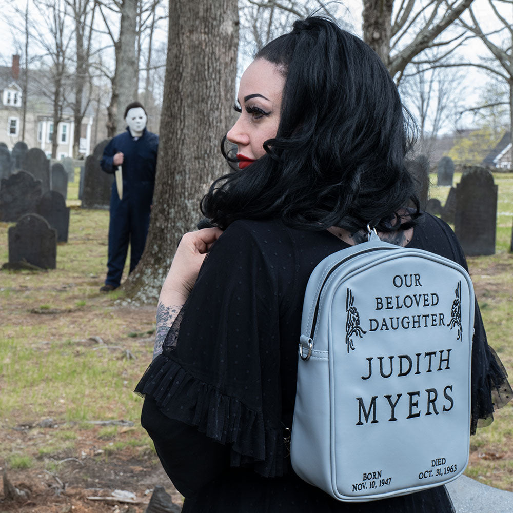 Halloween JUDITH MYERS TOMBSTONE Bag / Backpack