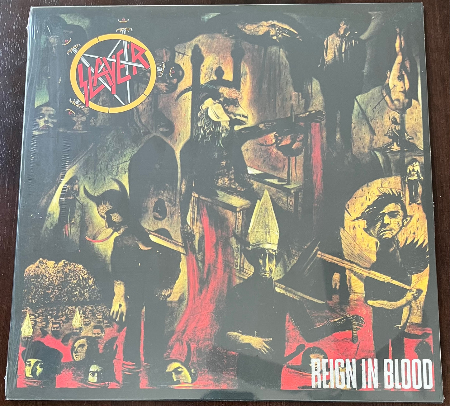 SLAYER Reign In Blood VINYL LP NEW REISSUE