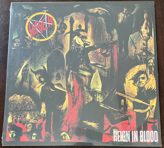 SLAYER Reign In Blood VINYL LP NEW REISSUE