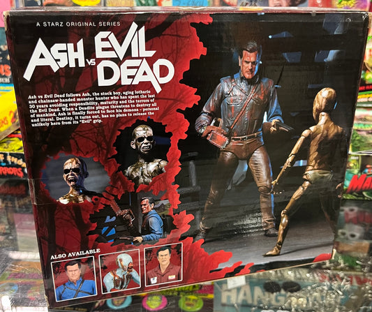 NECA Ash VS Evil Dead BLOODY ASH WITH DEMON SPAWN 7 Inch Scale Action Figure Set