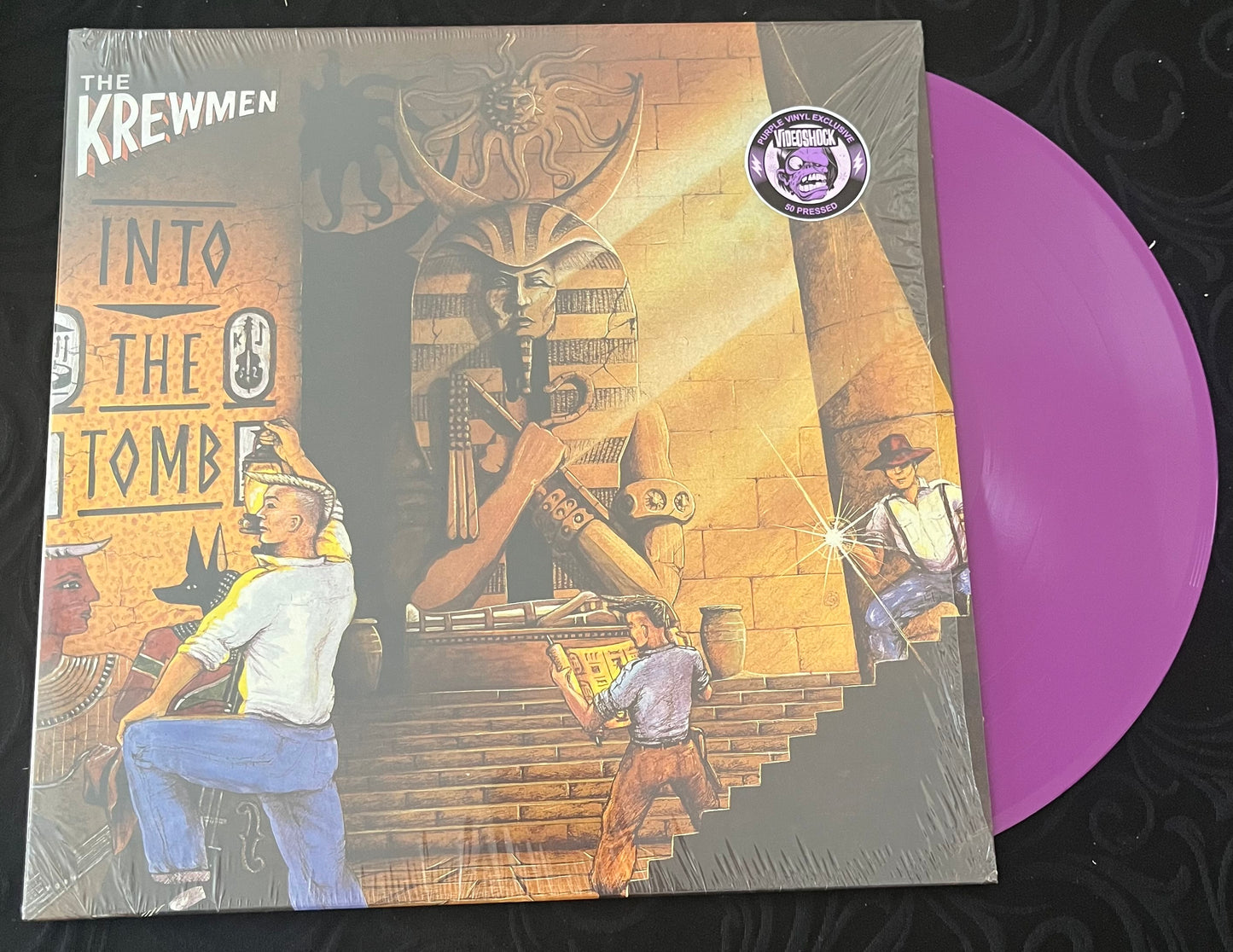 THE KREWMEN Into The Tombs LP NEW Reissue Videoshock Exclusive!