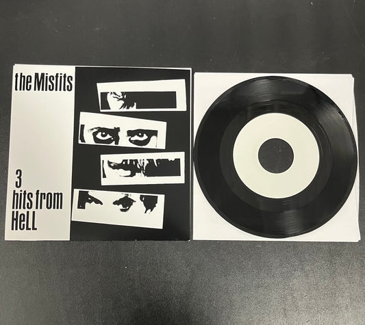 THE MISFITS 3 Hits From Hell 7" NEW Reissue